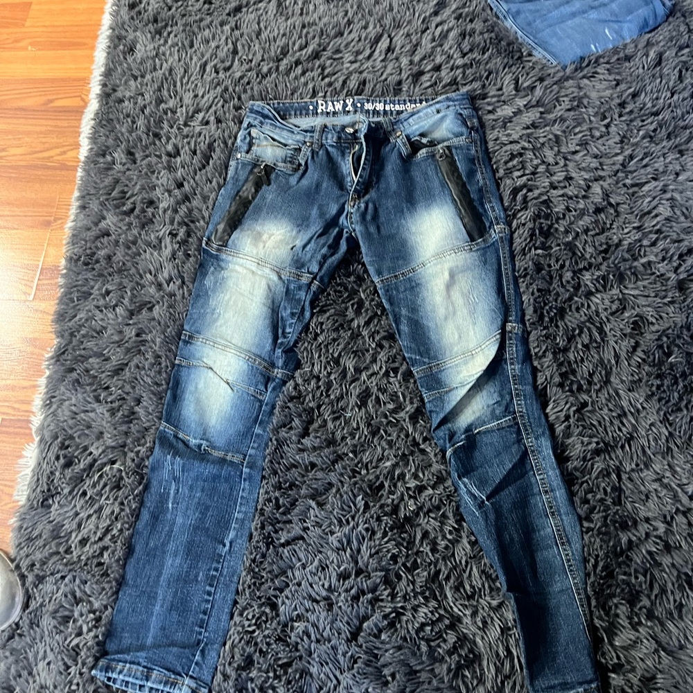 Raw X men’s 30/30 blue jeans
